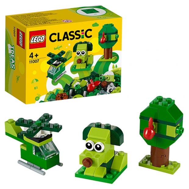 

Конструктор LEGO Classic 11007 Зелёный набор для конструирования