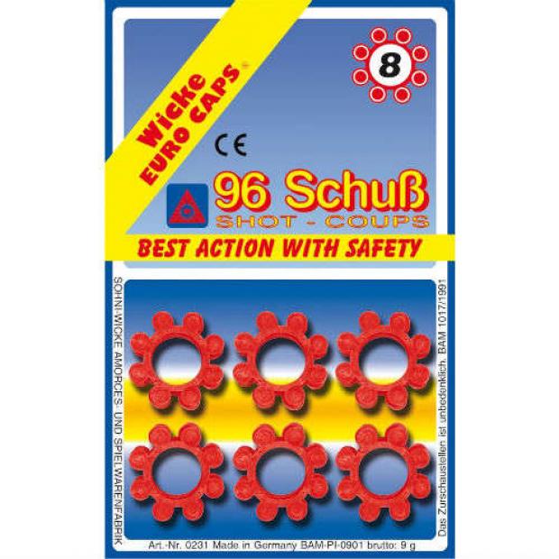 

Пистоны 8-зарядные Sohni-Wicke, 96 шт