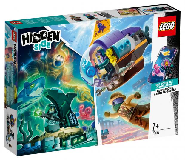 

Конструктор LEGO Hidden Side 70433 Подводная лодка Джей-Би