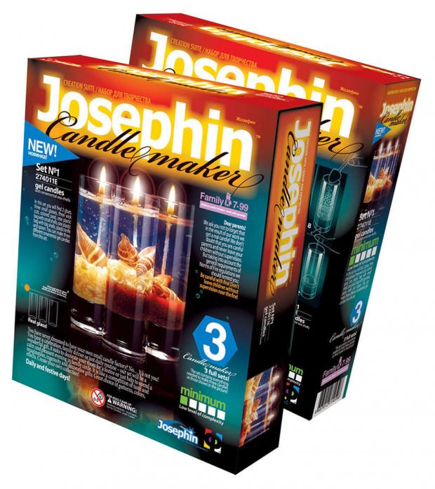 

Наборя для изготовления гелевых свечей Josephin