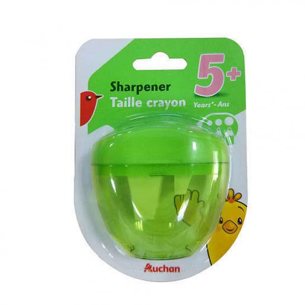 Точилка АШАН с контейнером 3 отверстия 68₽