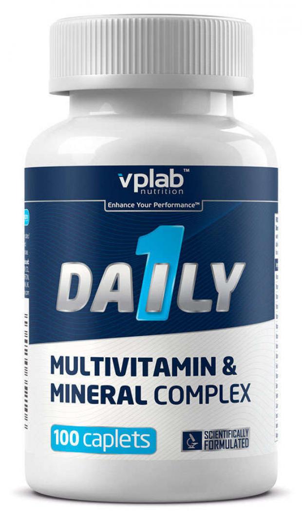 Комплекс витаминно-минеральный VPlab Daily 1 100 каплет 1022₽