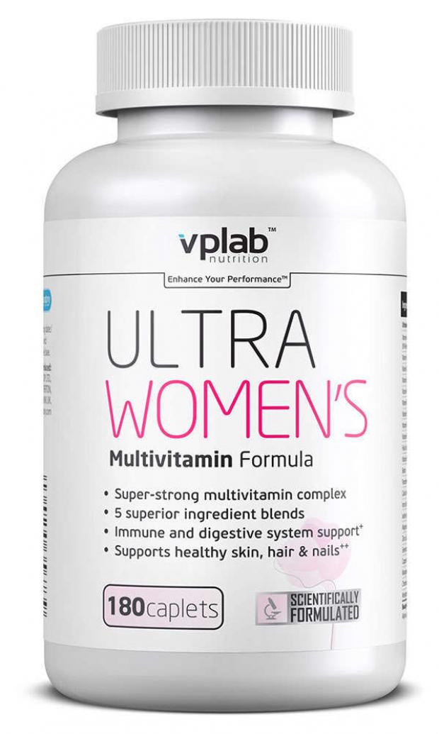 

Комплекс витаминно-минеральный VPlab Ultra Women`s Multivitamin, 180 капл