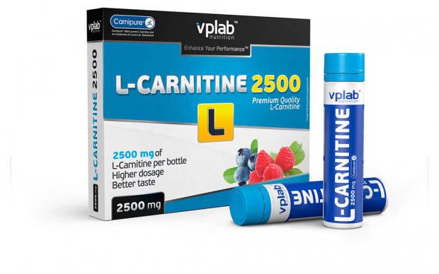 

Комплекс Л-карнитин VPlab L-Carnitine лесные ягоды, 7 ампх25 мл