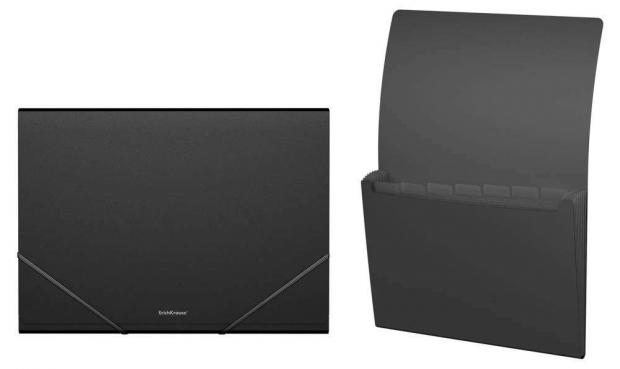 Папка картотека Erich Krause Classic 6 отделений A4 212₽