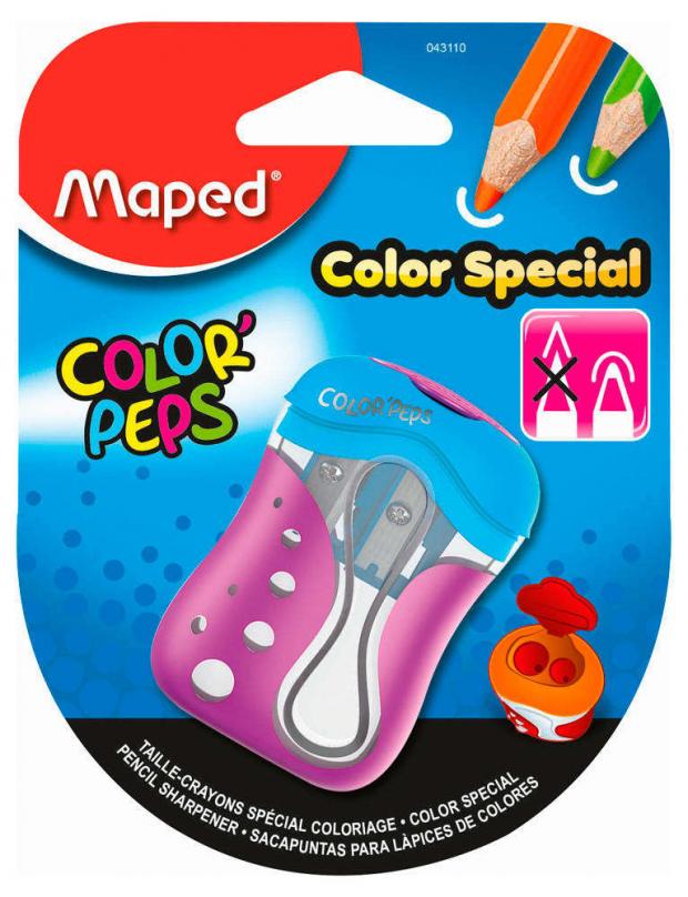 Точилка Maped Color Peps с контейнером 2 отверстия 150₽