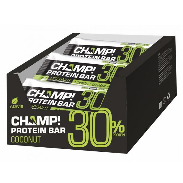 Батончик протеиновый Champ кокосовый 45 г 72₽