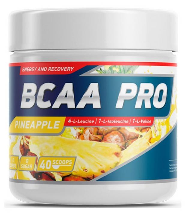 Комплекс аминокислотный Geneticlab BCAA PRO Ананас, 250 г