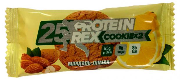 Печенье протеиновое Protein Rex Сookie овсяное с клюквой, 50 г