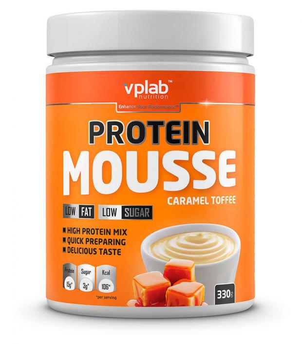 

Протеин VPlab Protein Mousse карамель ирис, 330 г