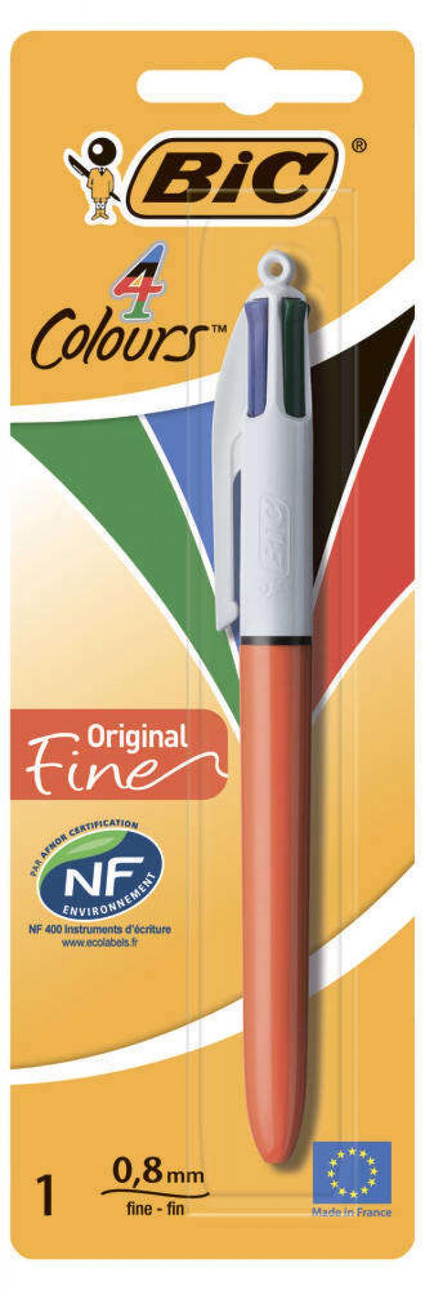 Ручка шариковая Bic 4 Colours Fine 036 мм 4 цвета 130₽