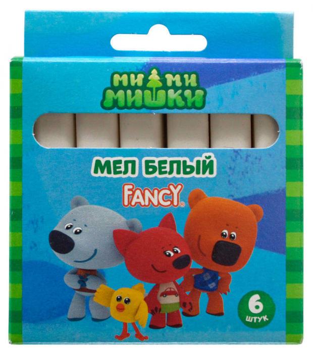 

Мел школьный Action Fancy белый, 6 шт