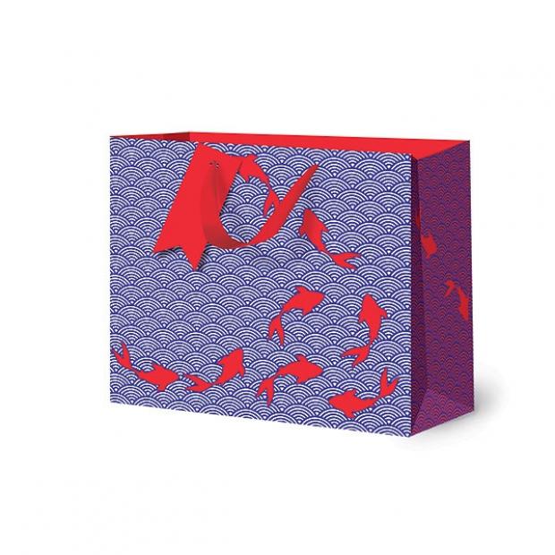 Пакет подарочный Лакарт Дизайн 24х20х102 см 95₽