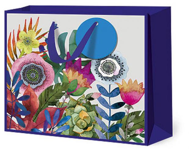 Пакет подарочный Лакарт Дизайн 36х32х12 см 137₽