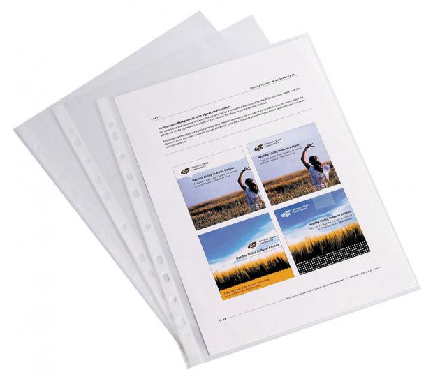 Файл А4 Erich Krause Clear Standard с перфорацией 100 шт 218₽