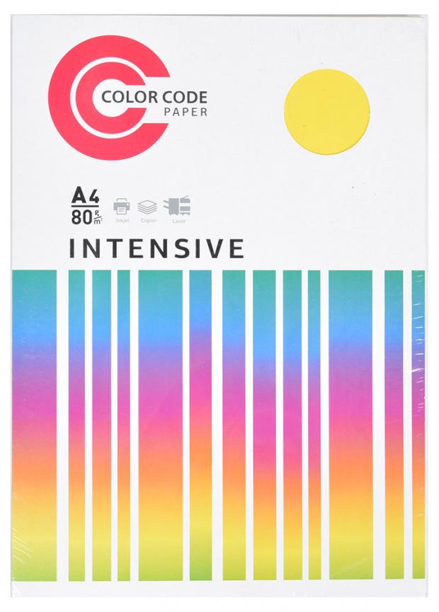 Бумага цветная Color Code 5 цветов, 100 л