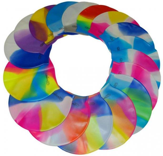 Шапочка для плавания Stingrey взрослая силикон 142₽