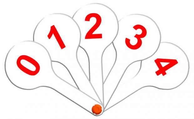 Касса СТАММ веер цифры от 0 до 9 26₽