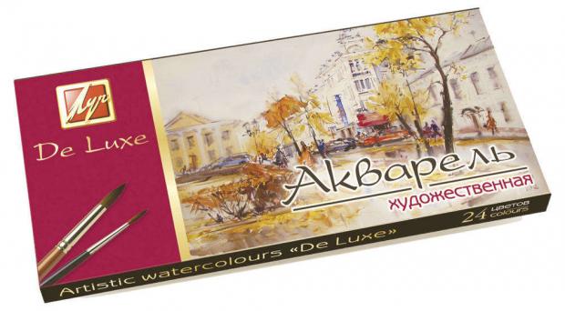 Акварель художественная Луч Люкс 24 цвета 210₽