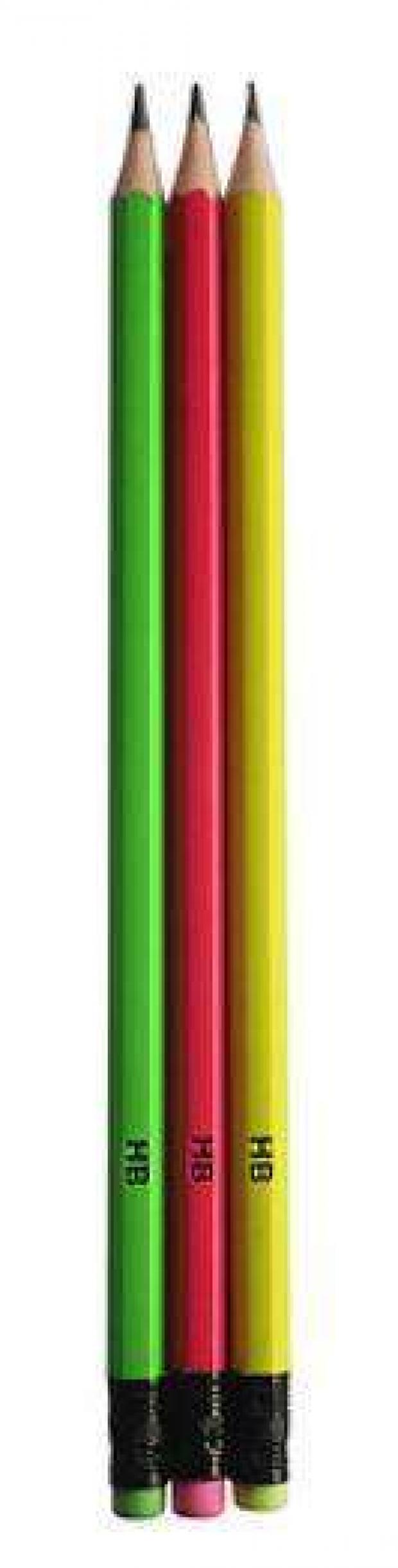 Набор чернографитных карандашей АШАН HB 3 шт 21₽