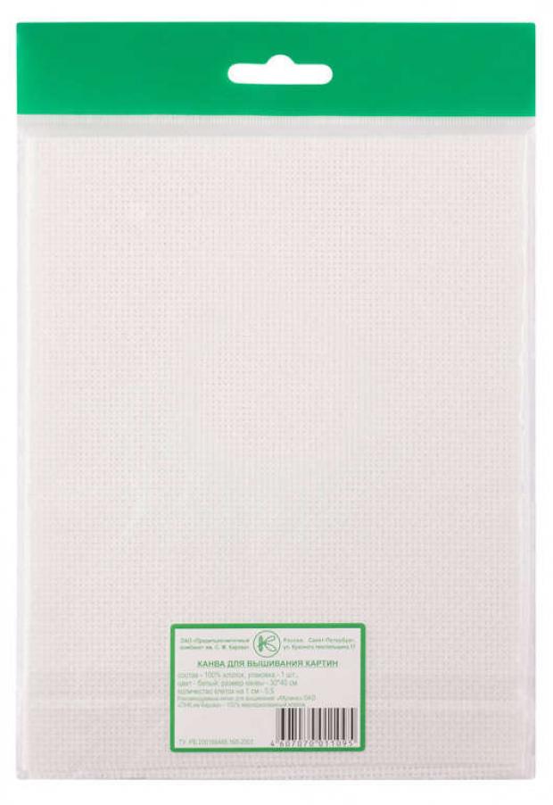 Канва ПНК им Кирова для вышивания картин 14 ct 30 х40 см 50₽