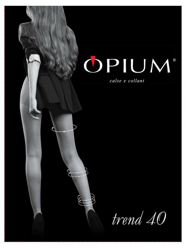 

Колготки OPIUM Trend 40 nero, размер 5