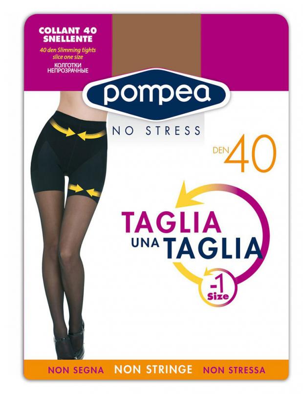 

Колготки Pompea TAGLIA 1 TG natural, размер 4