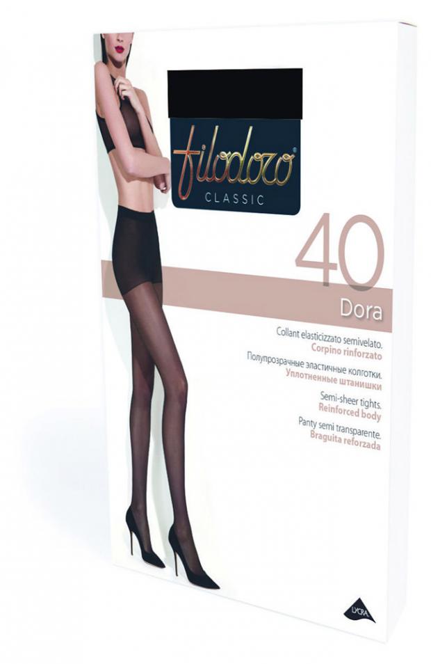 

Колготки Filodoro Classic DORA 40 nero, размер 2