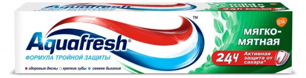 

Зубная паста Aquafresh мягко-мятная, 100 мл