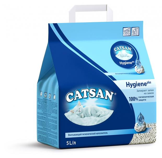 

Наполнитель для кошачьего туалета Catsan впитывающий, 5 л