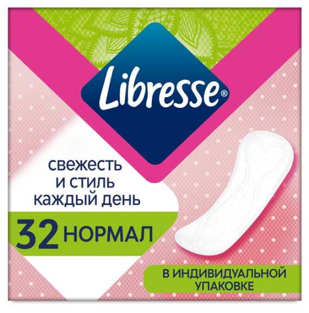 

Прокладки ежедневные Libresse Dailyfresh Normal, 32 шт