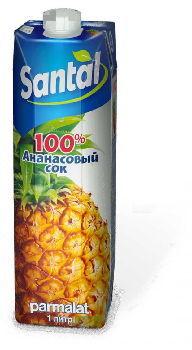 Сок ананасовый Santal 1 л 120₽
