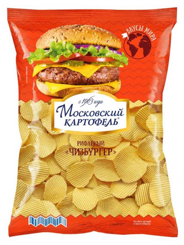 

Чипсы картофельные «Московский Картофель» со вкусом чизбургера, 150 г