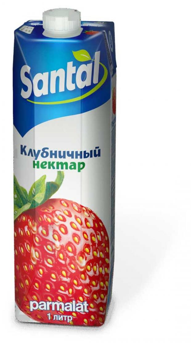 Нектар клубничный Santal, 1 л