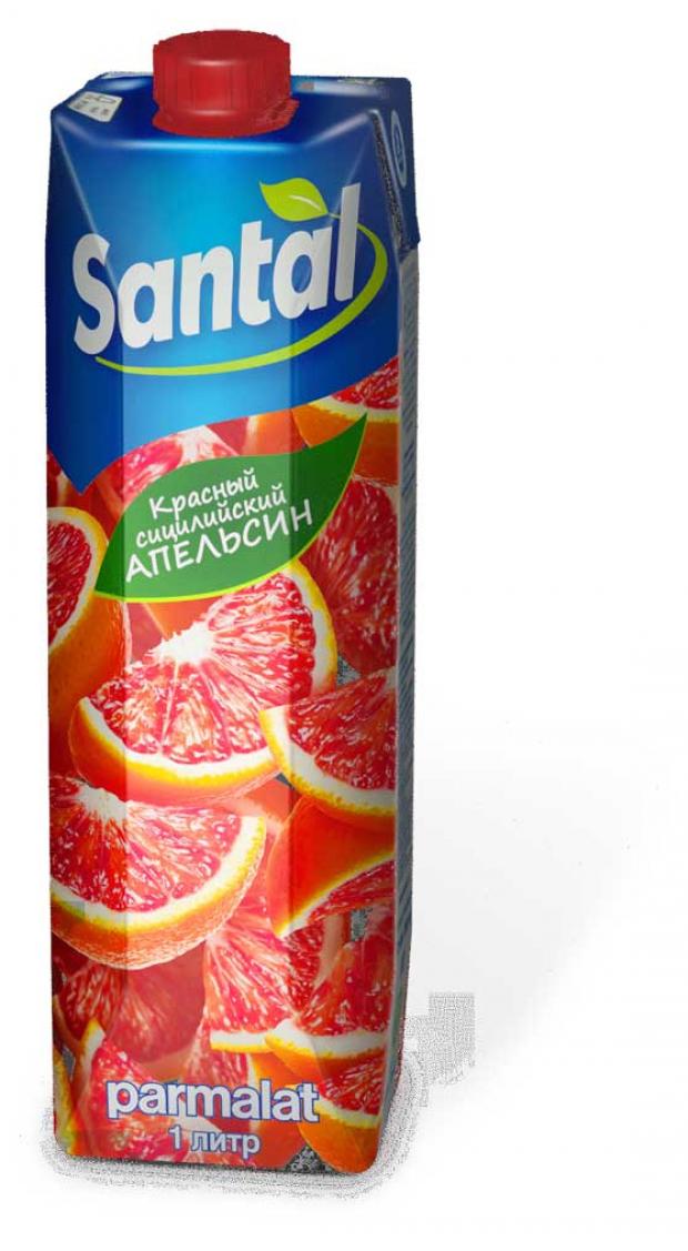 Напиток апельсиновый Santal красный апельсин 1 л 80₽