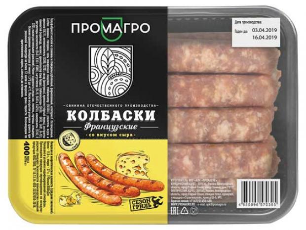 

Колбаски Французские «ПРОМАГРО» с сыром охлажденные, 400 г