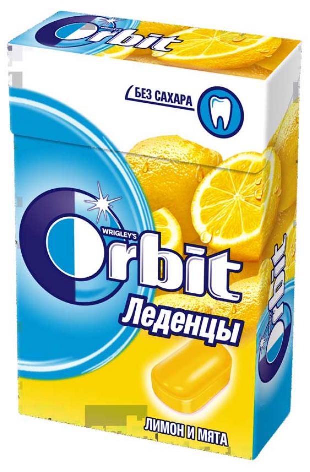 Леденцы Orbit Лимон и мята, 35 г