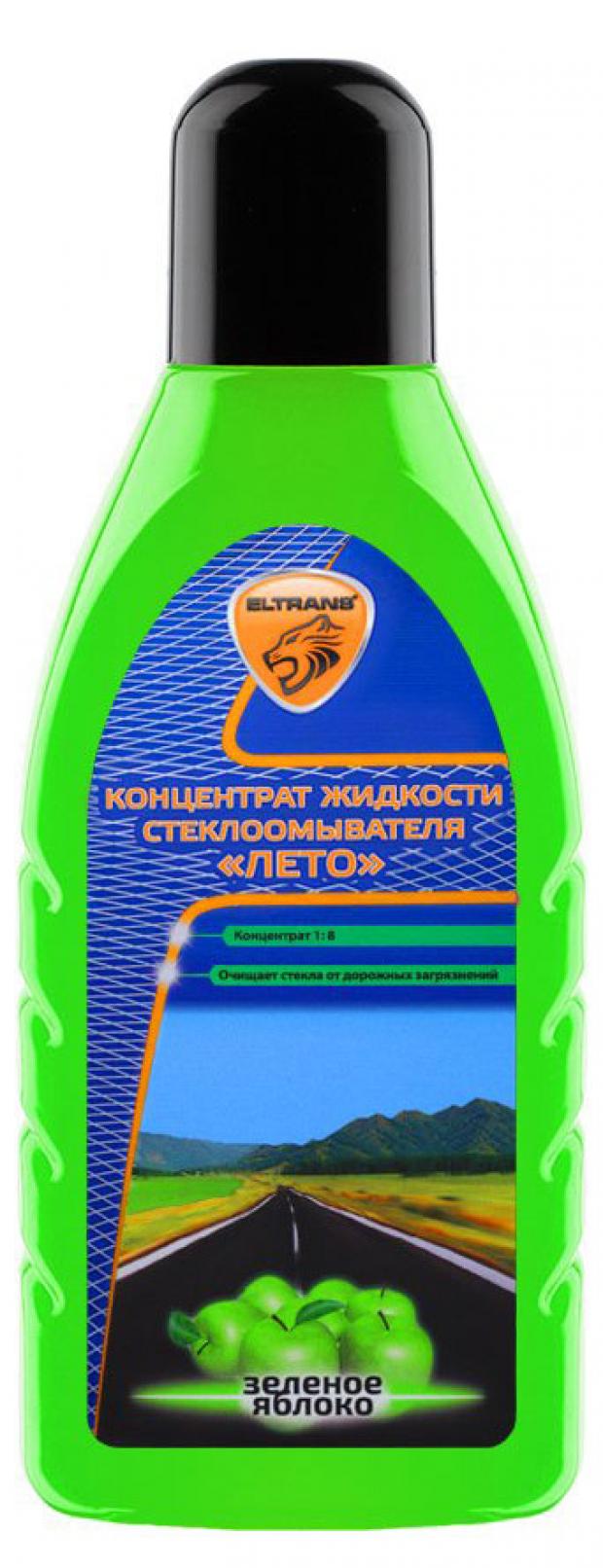 

Концентрат жидкости стеклоомывателя Eltrans Лето 1:8 Зеленое яблоко, 500 мл