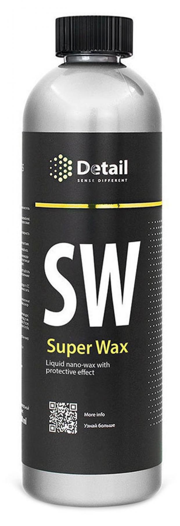 Жидкий воск для авто Detail SW Super Wax, 500 мл