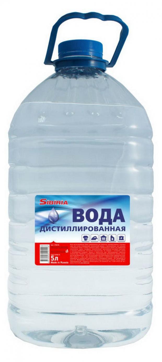 

Дистиллированная вода Sibiria, 5 л