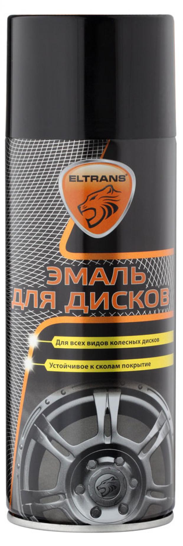 

Эмаль акриловая Eltrans для дисков матовая черная, 520 мл