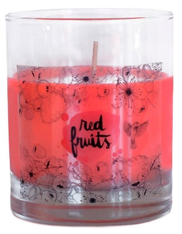 

Свеча ароматизированная Actuel Красные фрукты, 9х8 см