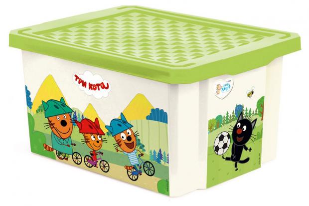 

Ящик детский Little Angel Три кота Игры, 17 л