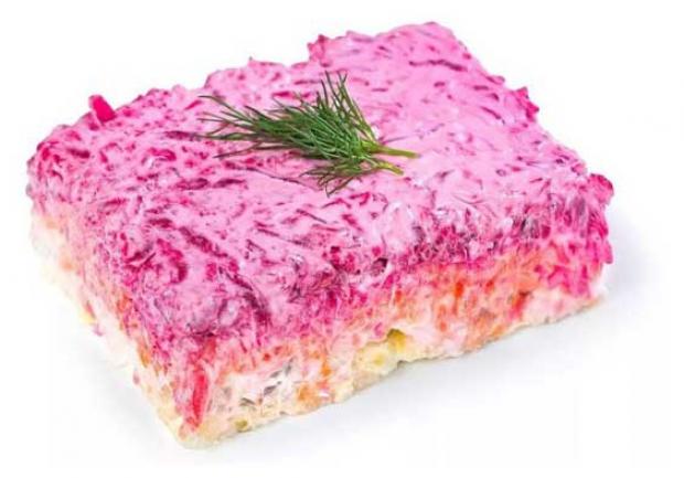 Салат Сельдь под шубой АШАН, вес