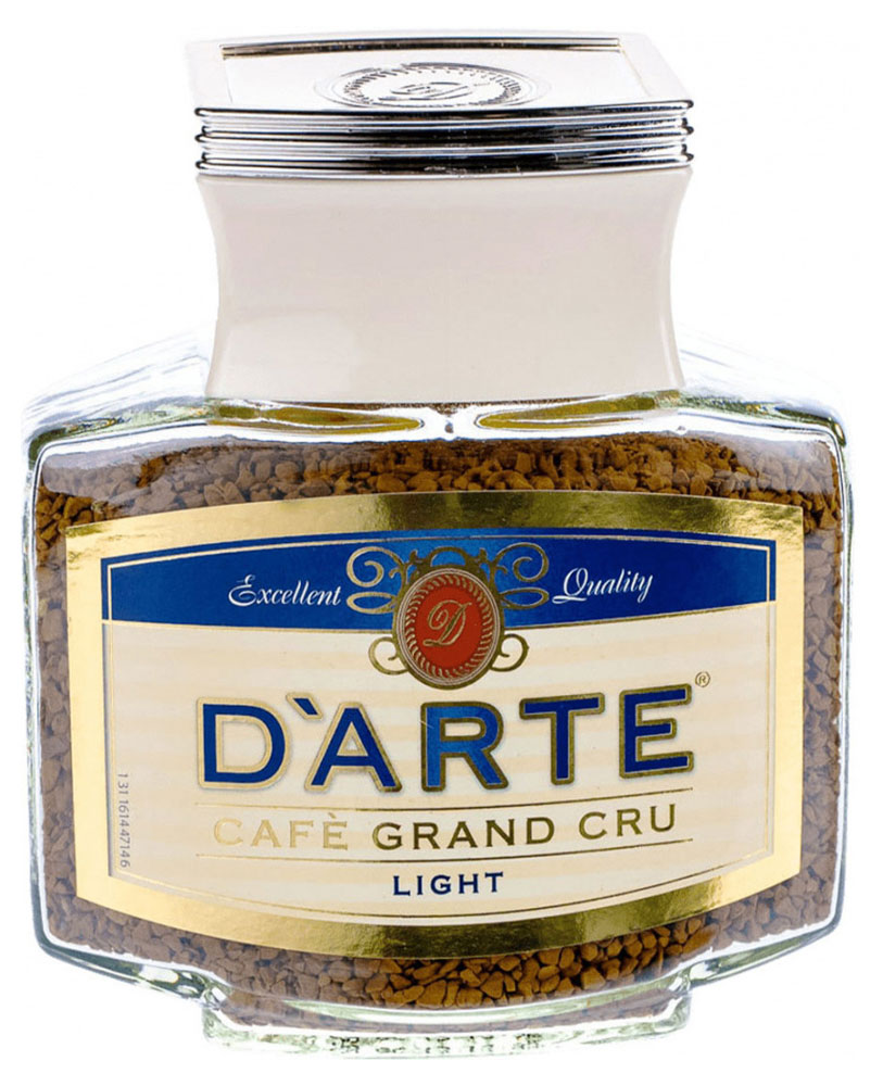 

Кофе растворимый D'ARTE Light Taste, 100 г