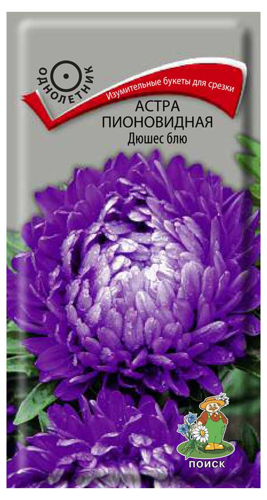 

Семена Астра пионовидная Поиск Дюшес блю, 0,3 г