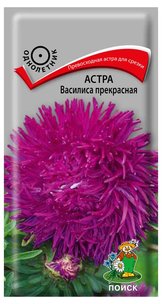 

Семена Астра Поиск Василиса Прекрасная, 0,3 г