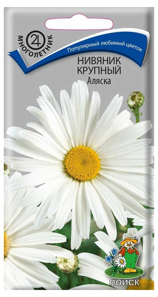 

Семена Нивяник Поиск Аляска крупный, 0,5 г