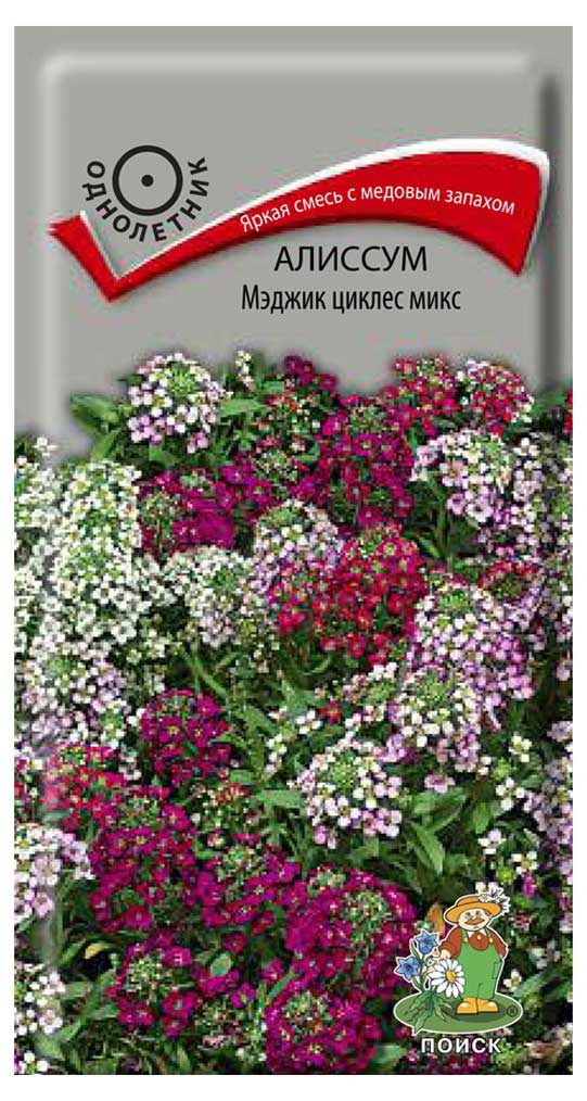 

Семена Алиссум Поиск Мэджик циклес микс, 0,1 г