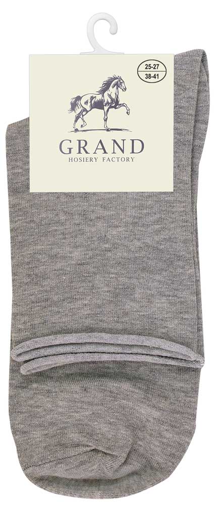 Изображение товара Женские носки Гранд SCL127 серые высокие 25/27